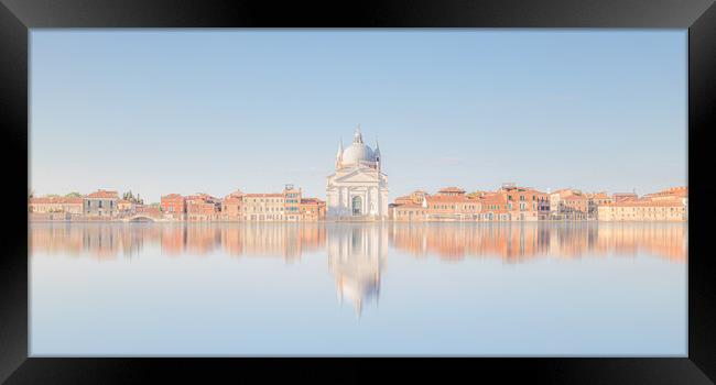 Chiesa del Santissimo Redentore Reflection Framed Print by Phil Durkin DPAGB BPE4