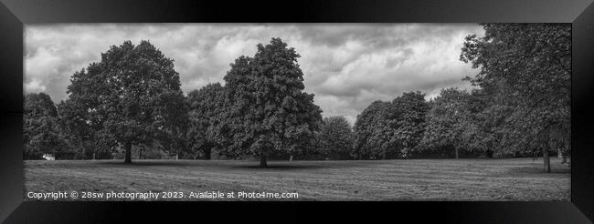 Parkland Moods - (Panorama.) Framed Print by 28sw photography