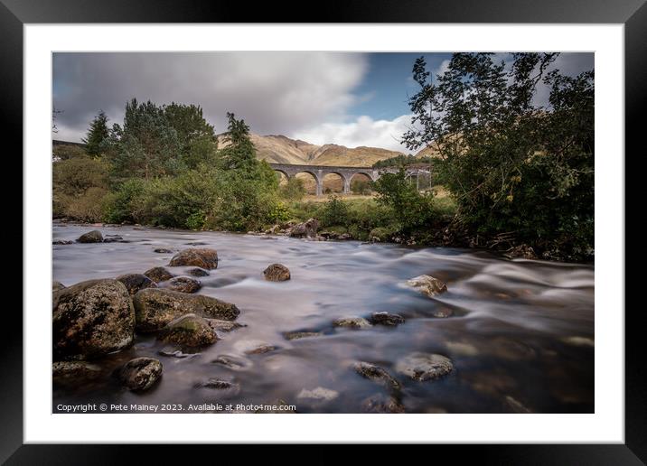 Glenfinnan Framed Mounted Print by Pete Mainey