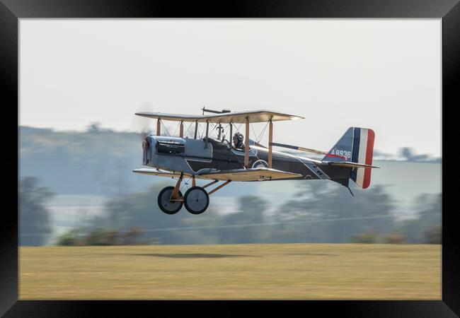 BAC SE5A Bi Plane Framed Print by J Biggadike