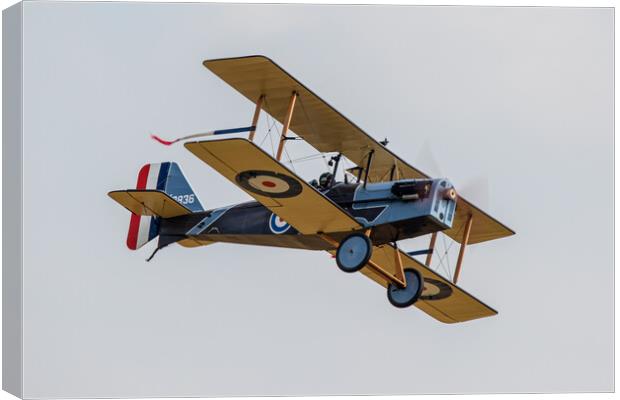 WW1 Aviator Canvas Print by J Biggadike