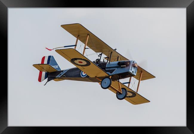 WW1 Aviator Framed Print by J Biggadike