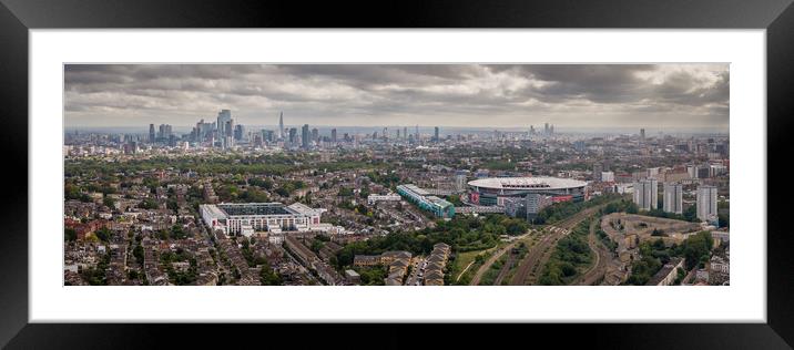 North London History Framed Mounted Print by Apollo Aerial Photography