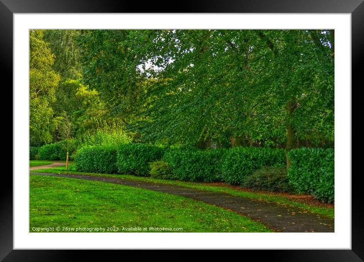 Shades and Layers. Framed Mounted Print by 28sw photography
