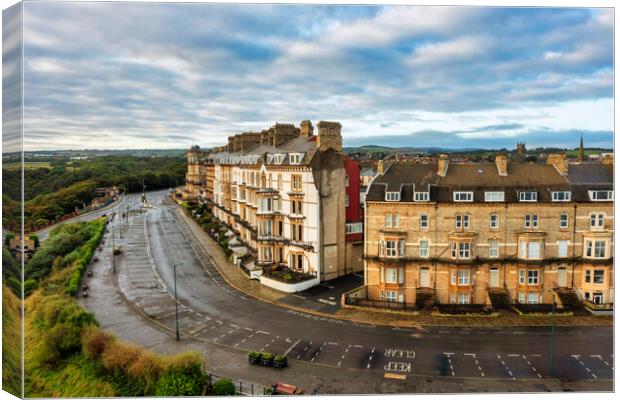 Saltburn by the Sea Guesthouses Canvas Print by Steve Smith