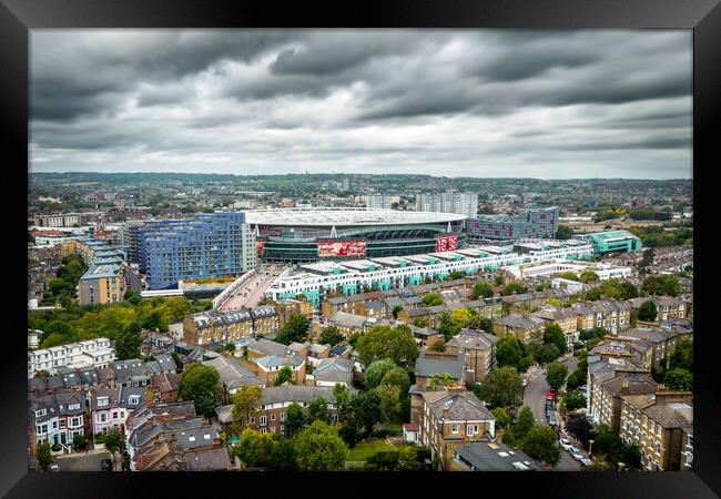 The Emirates Framed Print by Apollo Aerial Photography