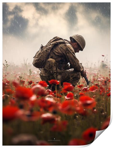 We Will Remember Them Print by Steve Smith