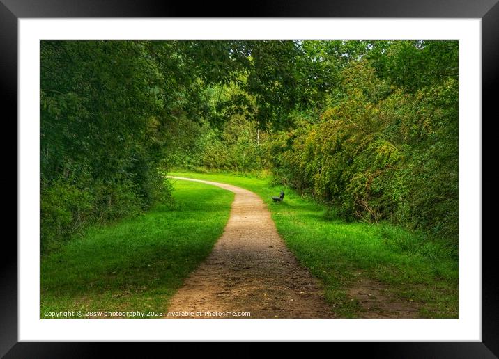 The Path and Changes. Framed Mounted Print by 28sw photography