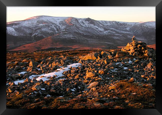 Beinn a Bhuird - Cairngorm Mountains - Scotland Framed Print by Phil Banks