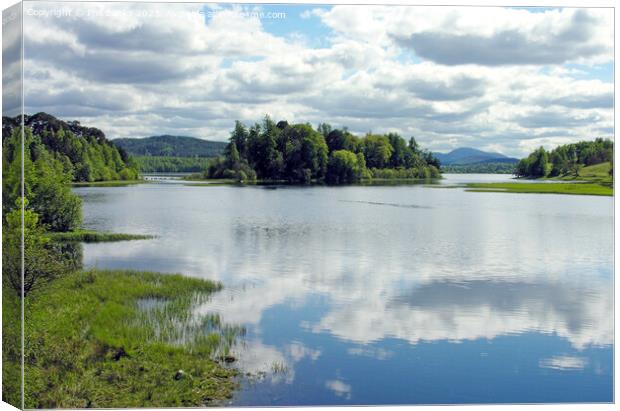 Loch Insh in early summer Canvas Print by Phil Banks