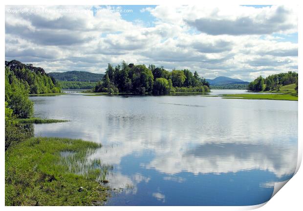 Loch Insh in early summer Print by Phil Banks