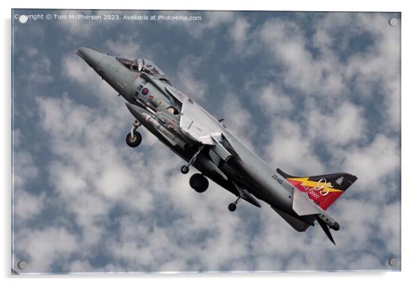 Harrier GR.7 Acrylic by Tom McPherson