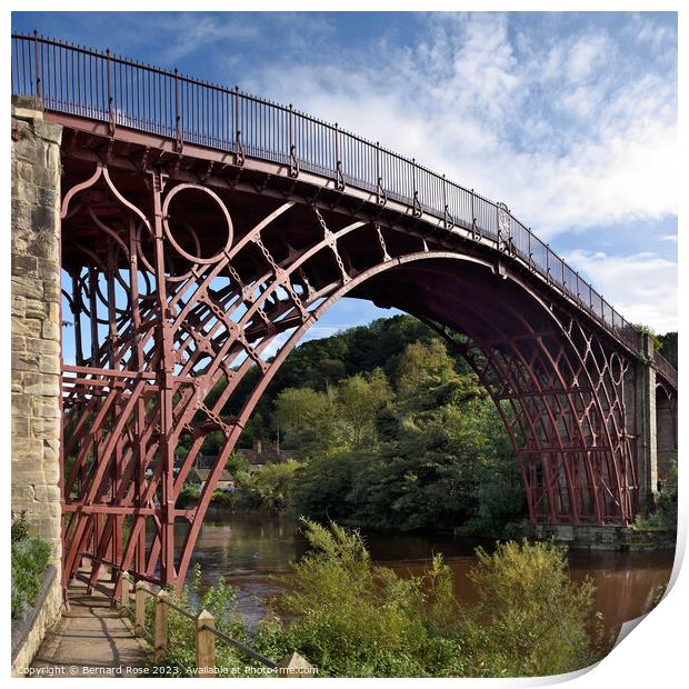 Ironbridge Gorge Print by Bernard Rose Photography