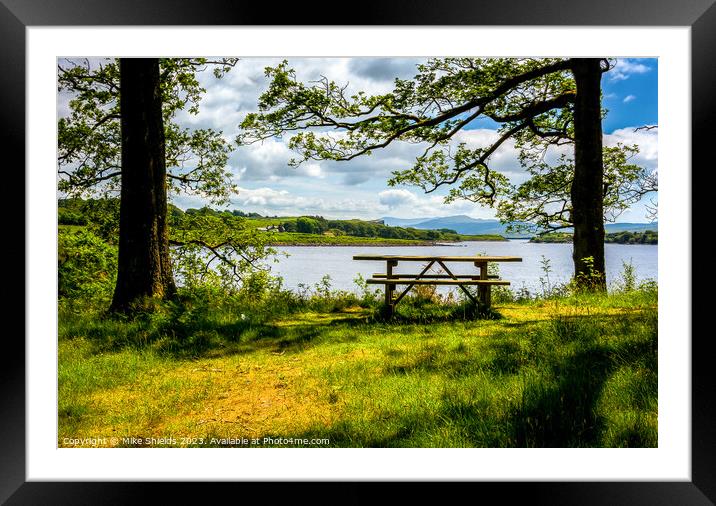 A Stunning Viewpoint Framed Mounted Print by Mike Shields