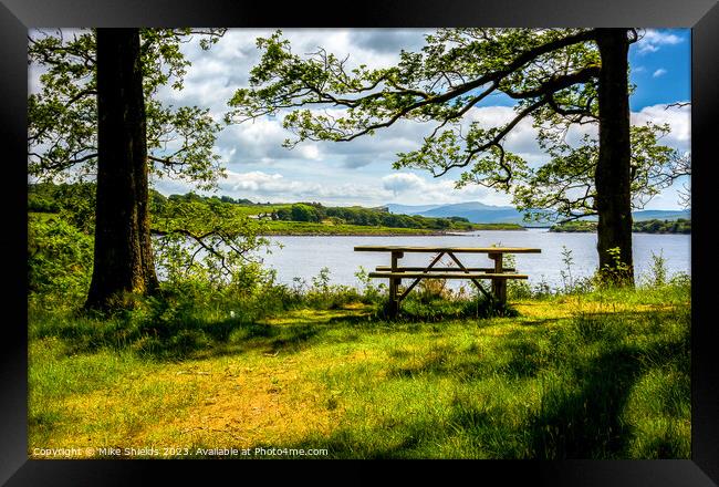A Stunning Viewpoint Framed Print by Mike Shields