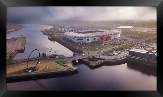 Middlesbrough FC Framed Print by Apollo Aerial Photography