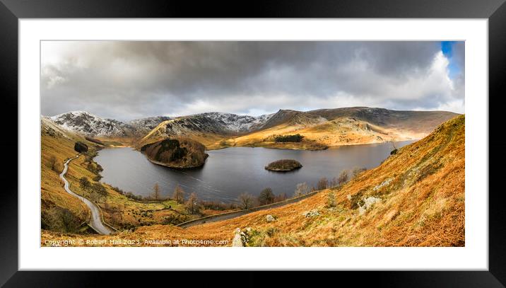 Mardale Head Framed Mounted Print by Robert Hall