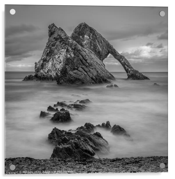 Bow Fiddle Rock Acrylic by Phil Reay