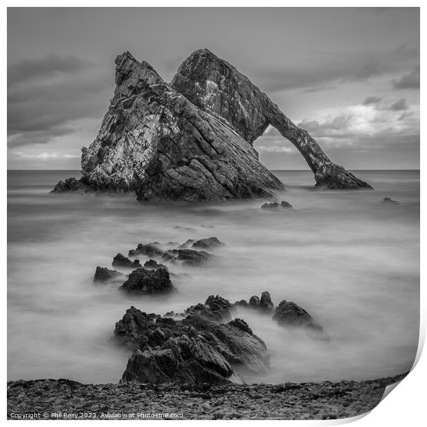 Bow Fiddle Rock Print by Phil Reay