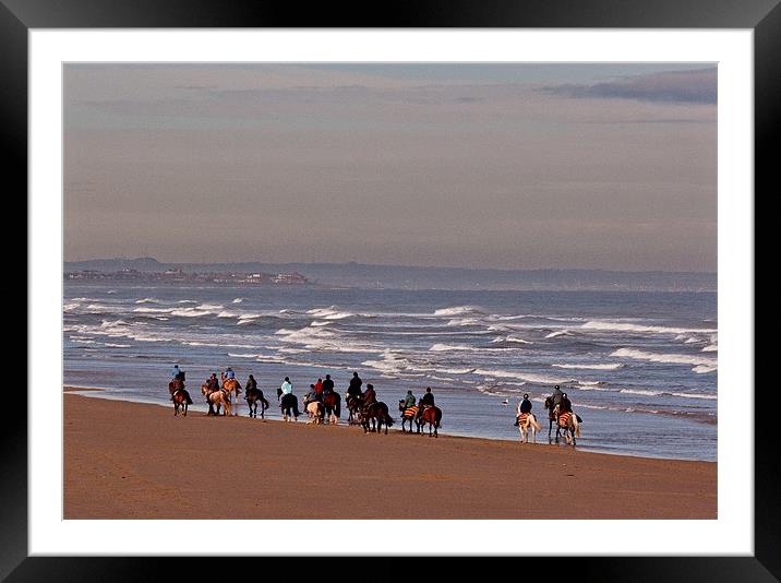 Homeward Bound Framed Mounted Print by Trevor Kersley RIP