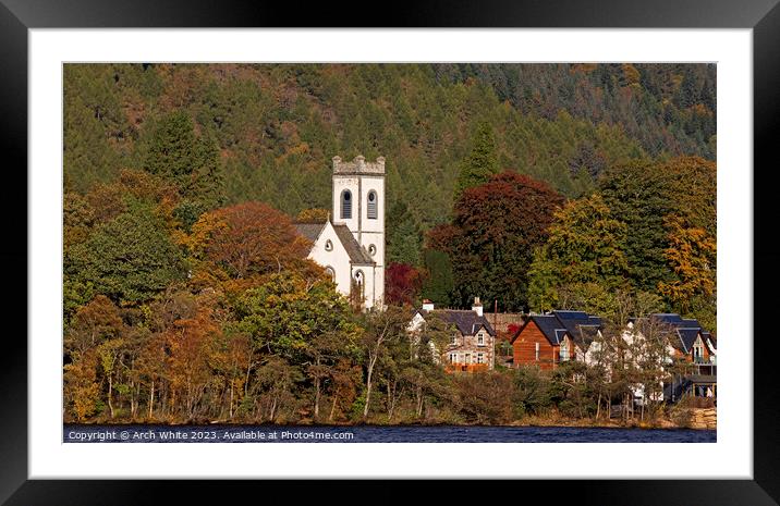 Kenmore Parish Church, Kenmore, Aberfeldy, Perthsh Framed Mounted Print by Arch White