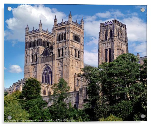 Durham Cathedral Acrylic by Tom McPherson