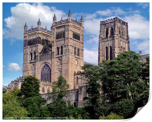Durham Cathedral Print by Tom McPherson