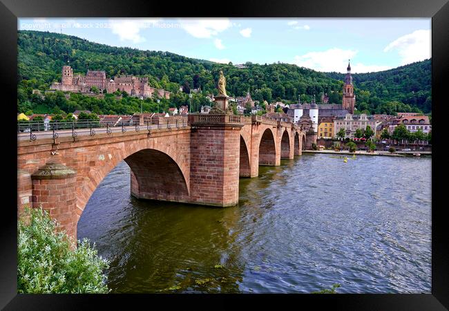 Heidelberg, Germany  Framed Print by Gill Allcock