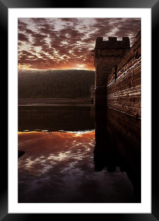 Serenity Framed Mounted Print by K7 Photography