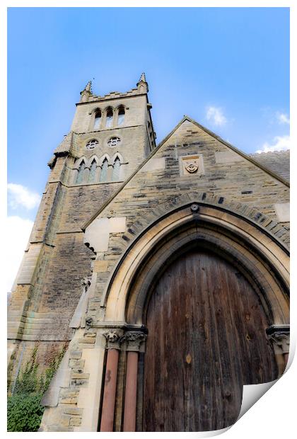 St James the Apostle Church Selby Print by Glen Allen
