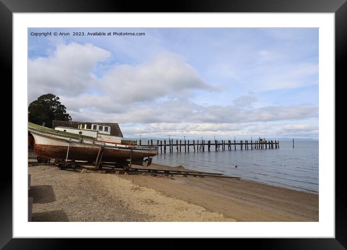 China camp state park, California Framed Mounted Print by Arun 
