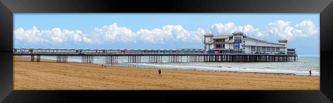 Weston super Mare Grand Pier  Framed Print by Alison Chambers