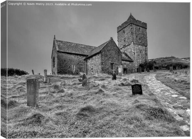 St. Clement's Church, Rodel  Canvas Print by Navin Mistry