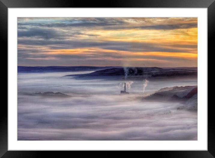 Hope Valley Sunrise  Framed Mounted Print by Darren Galpin