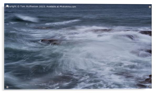  Moray Firth Seascape Acrylic by Tom McPherson
