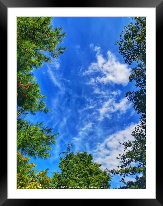Sky Frames. Framed Mounted Print by 28sw photography