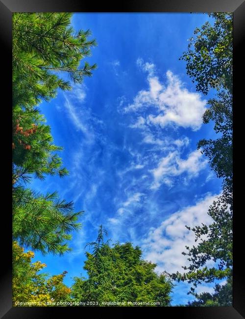 Sky Frames. Framed Print by 28sw photography