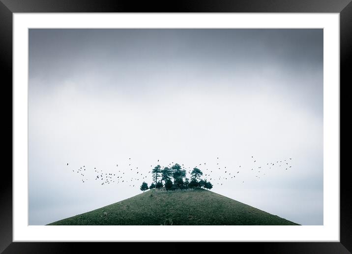 Mystical Colmers Hill Framed Mounted Print by Mark Jones