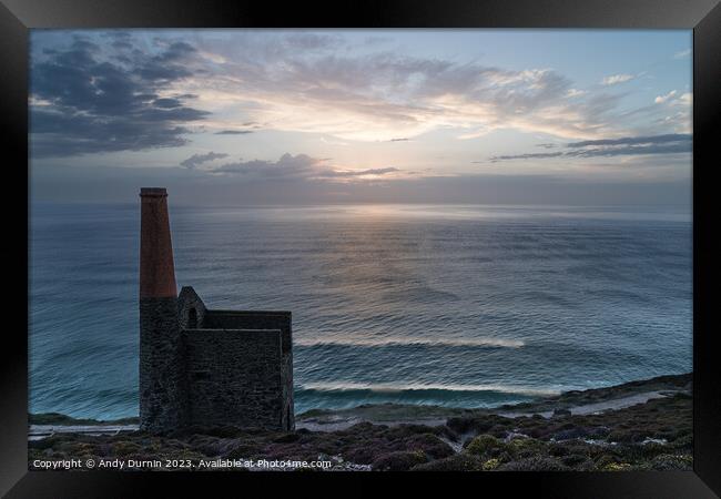 Towanroath Sunset Framed Print by Andy Durnin