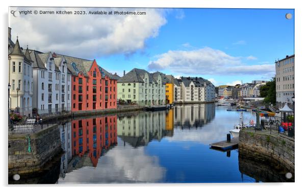 Ålesund, Norway Acrylic by Darren Kitchen