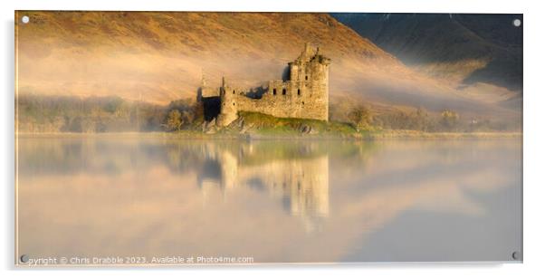 Kilchurn Castle at dawn Acrylic by Chris Drabble