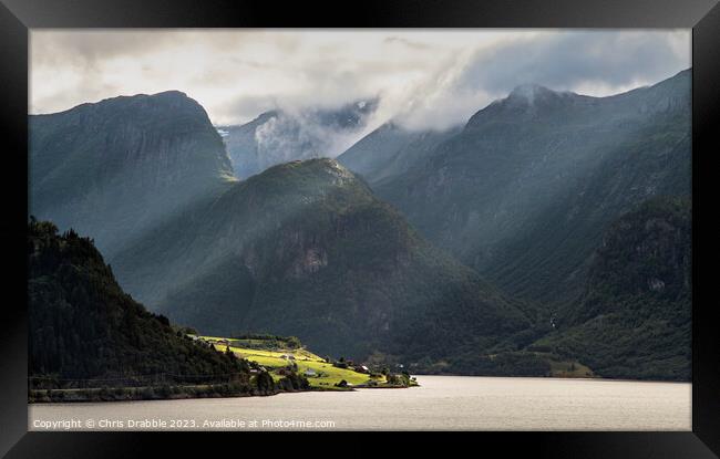 Sognefjord, Norway (13) Framed Print by Chris Drabble