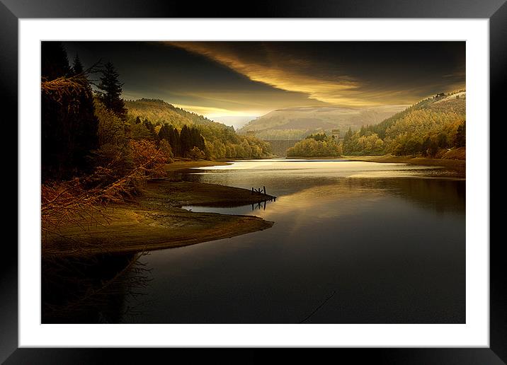 Early morning solitude Framed Mounted Print by K7 Photography