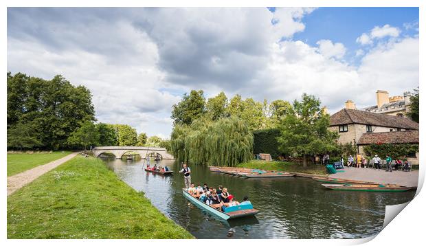 Punts seen from the South Paddock Print by Jason Wells