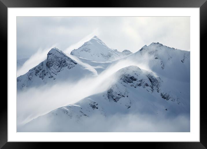 Outdoor mountain Framed Mounted Print by CC Designs