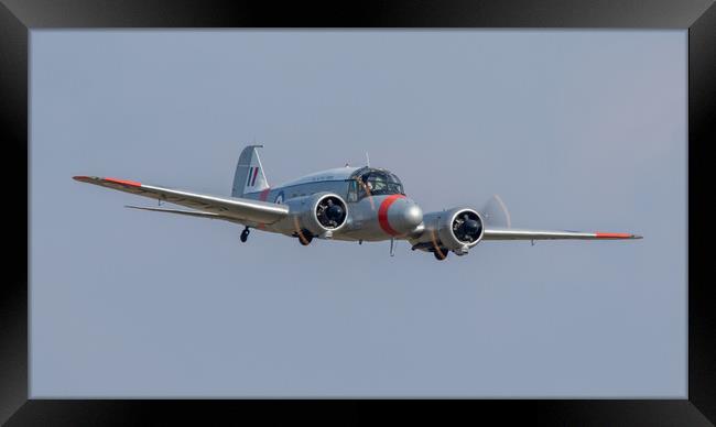 Avro Anson Framed Print by J Biggadike