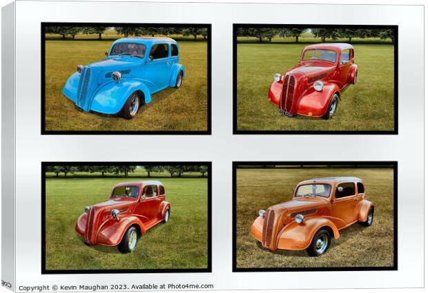 Ford Pop Hot Rods Original Images Canvas Print by Kevin Maughan