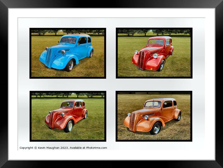 Ford Pop Hot Rods Original Images Framed Mounted Print by Kevin Maughan