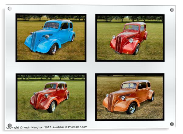 Ford Pop Hot Rods Original Images Acrylic by Kevin Maughan