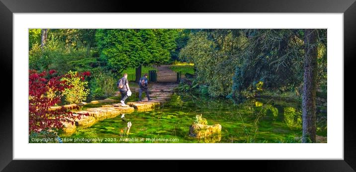Highfields Steps - (Panorama.) Framed Mounted Print by 28sw photography